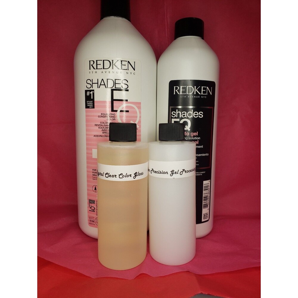 Redken Shades EQ Crystal Clear w Processing Solution -  Bigger Repackaged 4oz